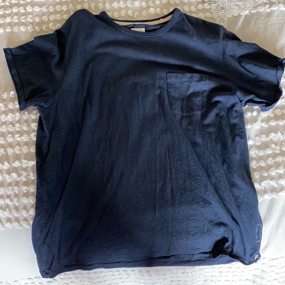 XXL RAG & BONE SHIRT NAVY
